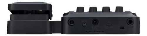 Pedaleira De Efeito Zoom G1x Four Para Guitarra Preto