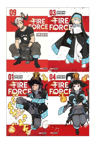 Fire Force - Todos Los Tomos Acá - Manga Z