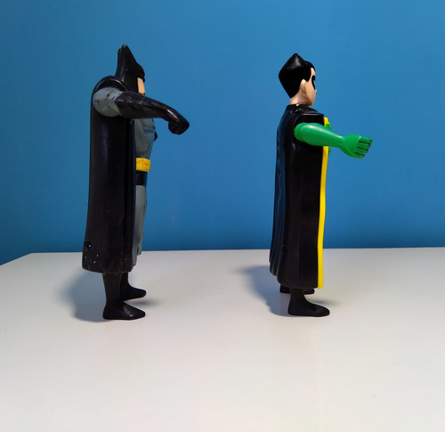 Juguetes Figura Batman & Robin Portacartas 2007 (Usado)