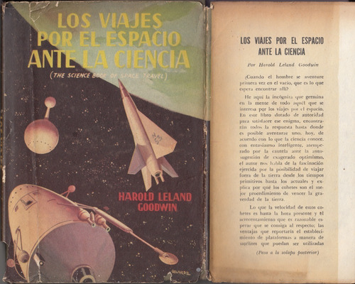 1955 Viajes Por El Espacio Ante La Ciencia Harold Goodwin (Usado)