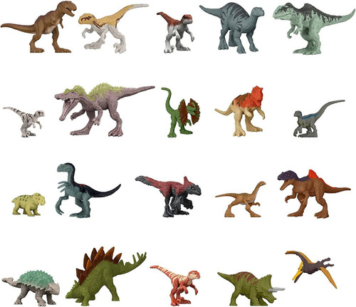   World Do  Mini Dinosaur Figures 20 Juguetes Pequeñ