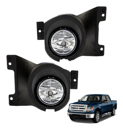 Kit Neblineros Ford F150 2010 2014 Kit Completo