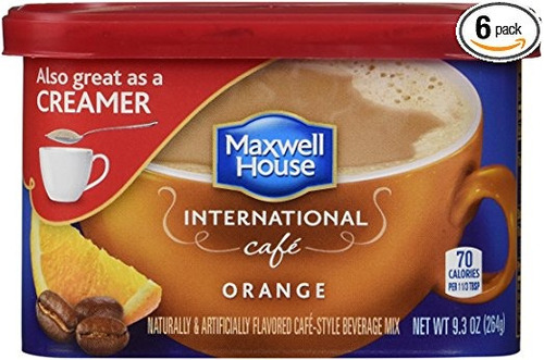 Maxwell House Internacional Del Café Naranja Caf ?, Latas 9.