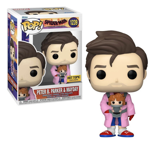 Peter Parker Y Mayday Funko Pop 1239 Spiderman Exclusivo Ht