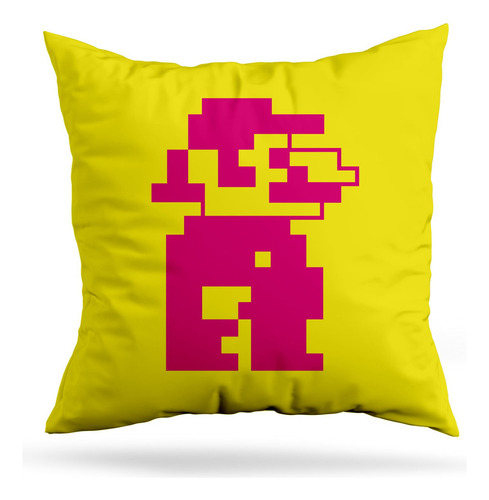 Cojin Deco Mario Bros Pixel (d0360 Boleto.store)