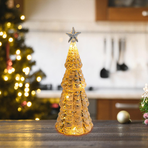 De Navidad De Mesa Con Luces, Árbol De Navidad, Estilo C