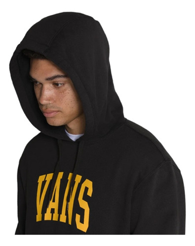 Buzo Vans Hoodie Negro Bench 100% Original Envio Gratis!  