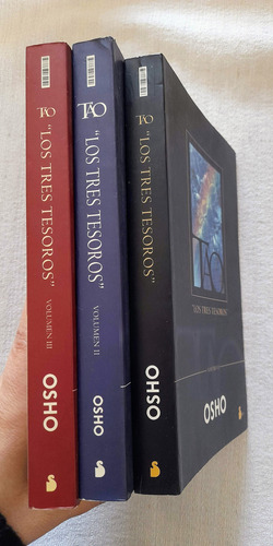 Tao Los Tres Tesoros - 3 Tomos - Osho - Editorial Sirio (Usado)