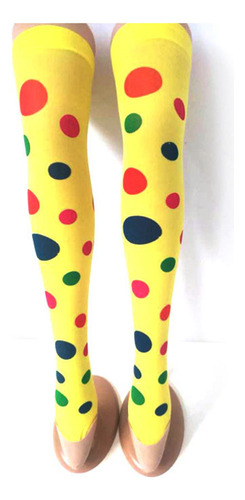 Calcetines Coloridos Con Estampado De 4 Medias Largas Con Es