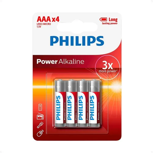 comprar Pilas Alkalina Philips Aaa  (48 Uni) Lr03p4b\u002F97 - Otec