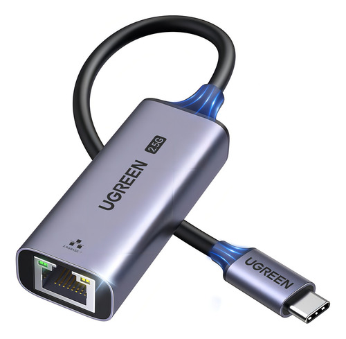 Adaptador Usb C Ugreen P/rj45 2.5gbps Para iPad Pro 25052