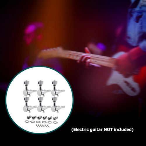 6 Afinadores En Línea Para Guitarra Eléctrica Con Bloqueo De