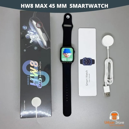 Imagen 1 de 3 de Reloj Inteligente Smartwatch Hw8 Max Serie 8 