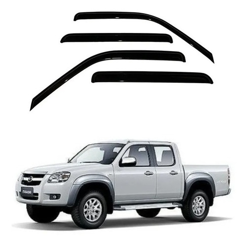 Kit Aletas Bota Aguas Mazda Bt50 06-11 / Envío Gratis