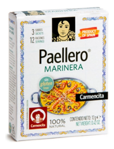 Condimento Paellero Carmencita España Envio Gratis 