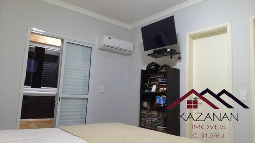 Apto 3 Quartos, 1 Suíte, Varanda Gourmet, Lazer, Quadra Da Praia Em P.g. - 4363