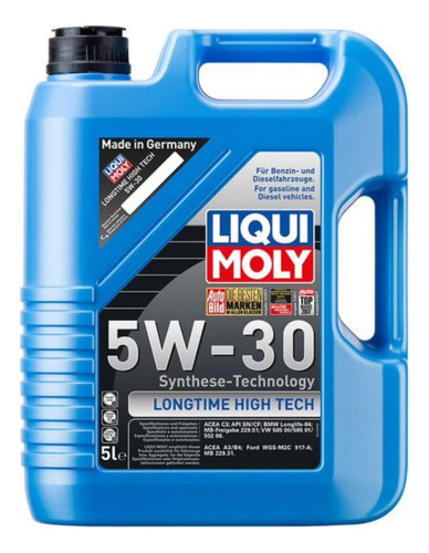 Aceite 5w30 Liqui Moly Longtime High Tech