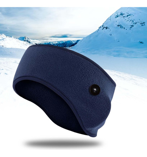 Orejeras De Invierno Con Botones Protección Para Los Oídos