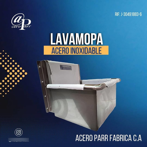 Lavamopa 100% Acero Inoxidables 