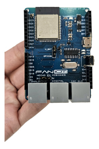 Placa De Desarrollo Esp32 Iot - Compatible Ardu