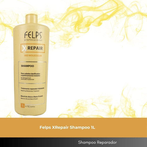 Felps X Repair Bio Molecular Shampoo 1l