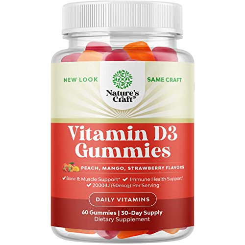 Vitamina D3 Inmuno De Apoyo Gummies - Vitamina D 2000 8ymm7