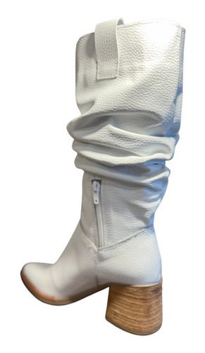 Imagen 3 de 6 de Bota Texana Bulwark Mujer Arrugada