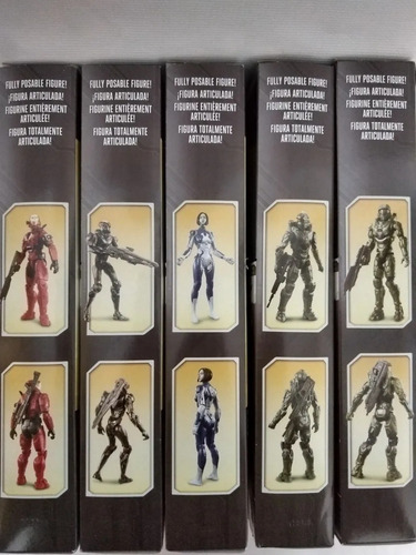 Halo Colección 5 Figuras Articulada 30 Cm Mattel