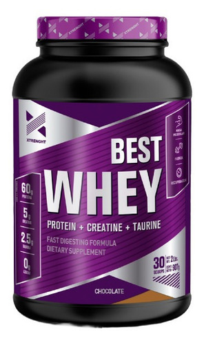 Proteina Best Whey Xtrenght 2lb - Con Creatina Y Taurina