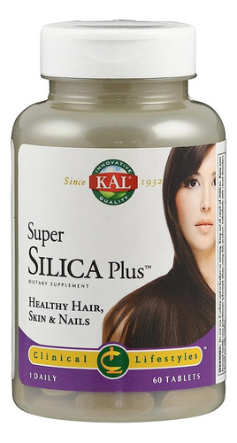 Suplementos Super Silica Plus 60 T - Unidad a $2665