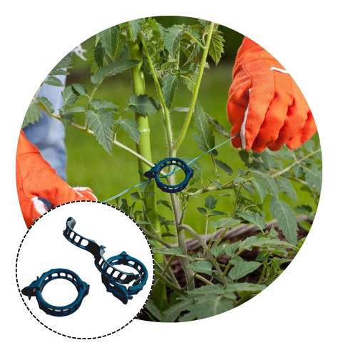 Anillo Para Tutoreo Invernadero Tomate No Rompe 1,000 Pz