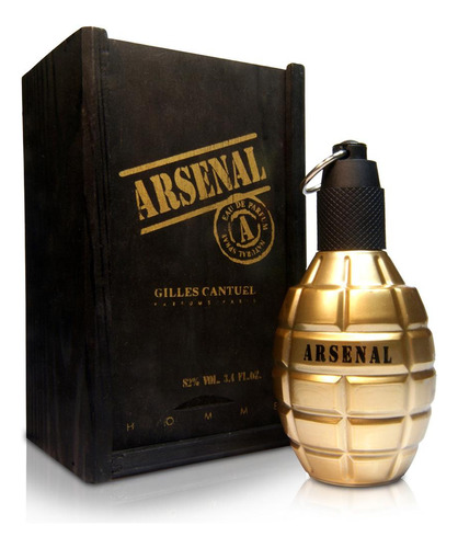 Arsenal Gold Eau De Parfum 100 Ml Spray - Gilles Cantuel