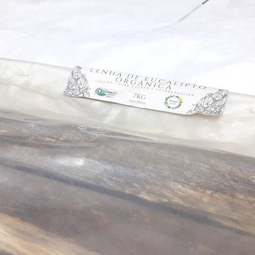 Lenha De Eucalipto Para Churrasco, Lareira, Forno, Saco 7kg