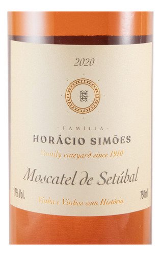 Vinho Português Moscatel De Setúbal Horácio Simões 750ml