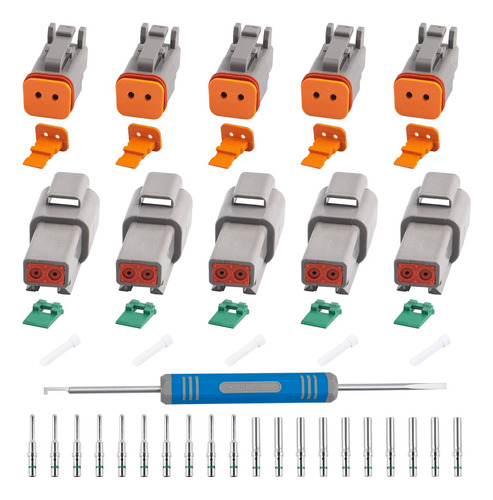 St6328-2 Conector Dt 5 Kit Pine Serie Electrico Awg