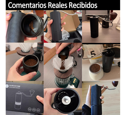 Molinillo De Cafe Manual Portátil Coffee De Acero Inoxidable
