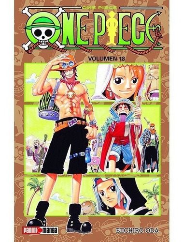 One Piece: One Piece, De Eiichiro Oda. Serie One Piece, Vol. 18. Editorial Panini, Tapa Blanda En Español, 2020