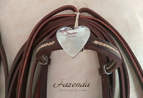 Riendas Cabezada & Pechera Corazones O Tréboles