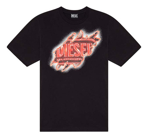 Polo Diesel T-just-e43 Black Hombre