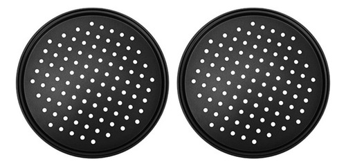 Paquete De 2 Moldes Perforados Personales Para Pizza De 11 P