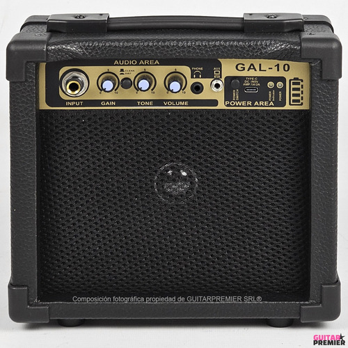 Guitarra Electrica Rock Zurdo Ampli 10w Funda Cable Envio