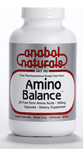 Suplemento - Amino Balance 240 Cápsulas, Suplemento Energéti