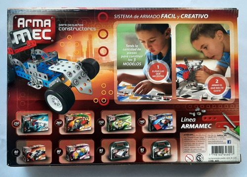 Imagen 2 de 3 de Auto Fórmula Uno Simil Mecano - Armamec Como Nuevo