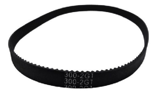 Correia Gt2 Fechada 300mm 150 Dentes Largura 6mm Passo 2mm