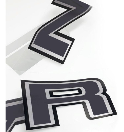 Imagem 6 de 8 de Kit Faixa Traseira Ford Ranger 2020 E Adesivo 4x4 Grafite