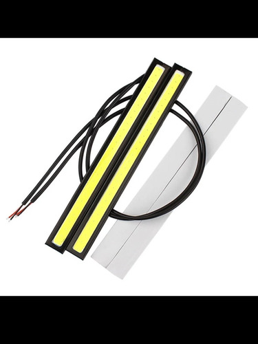 8 Luce Cob Diurna 1x17cm Para El Coche Tira Led Impremiable