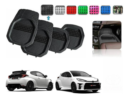 Tapetes 4pz Charola 3d Color Toyota Gr Yaris 2020 A 2024