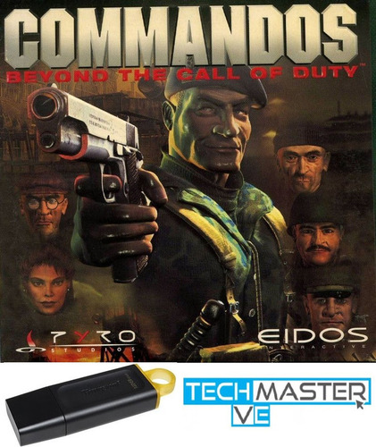 Pendrive 64gb - Commandos 3 Beyond The Call Of Duty Pc