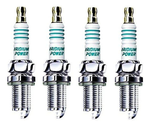 Kit De 4 Bujias Vw Golf 2003-2004 1.8 Iridium Power Denso