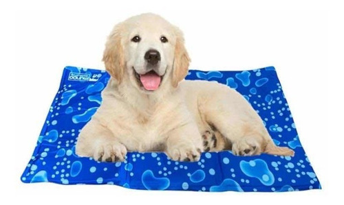Imagen 2 de 6 de Manta Gel Frío Mascotas Talla L 90x50cm Para Perro Gatos